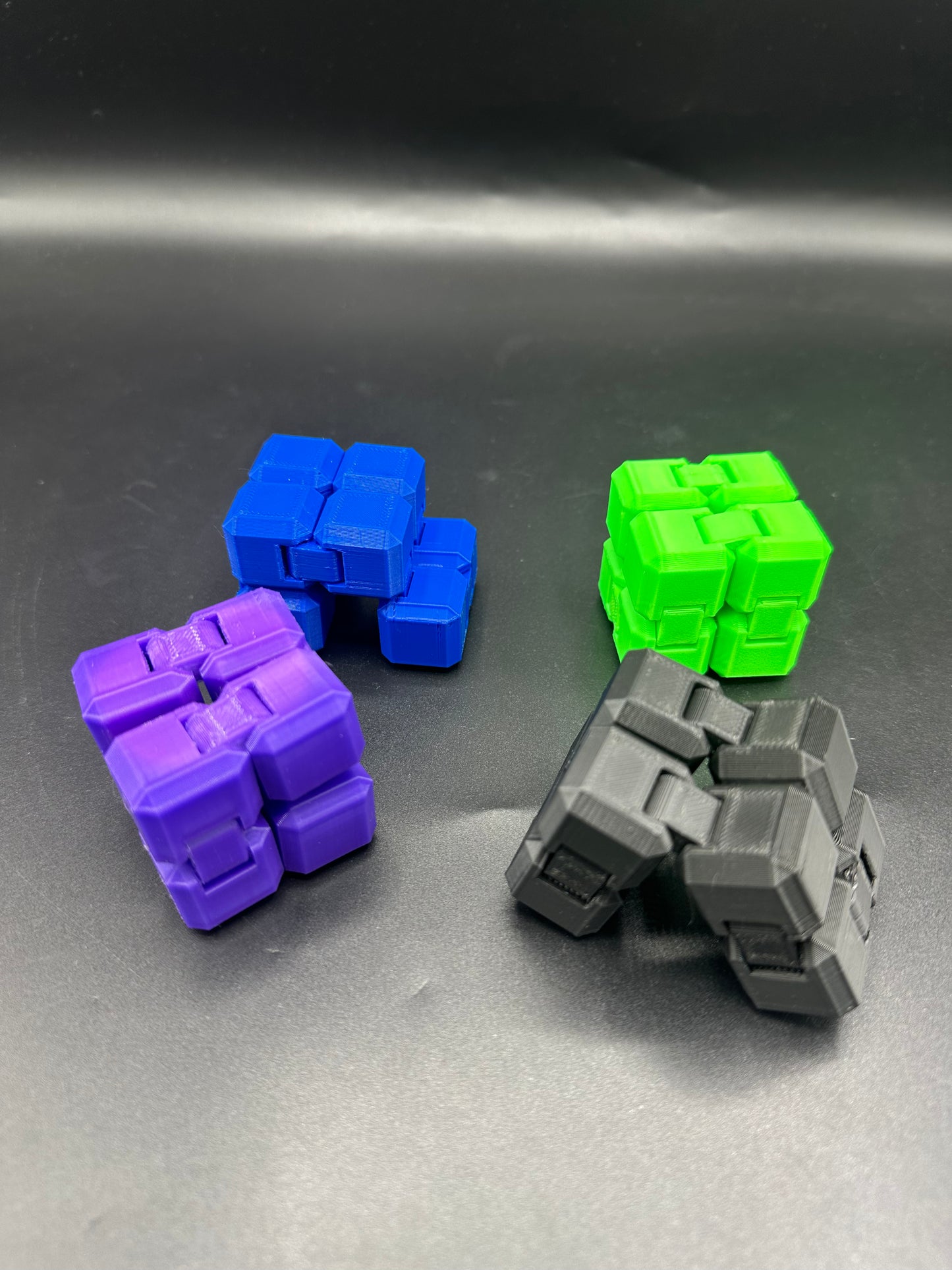 3D Printed Infinity Cube Fidget Toy by A.Prints