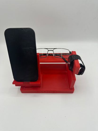 A.Prints Signature Bedside Organiser I Phone Stand I Glasses Bench I Watch Holder