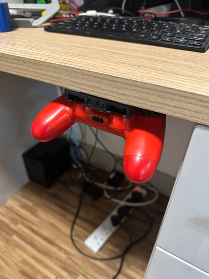 Under Desk Controller Mount I PS4/PS5 and Xbox Controller Mount